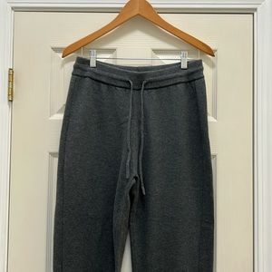 Lunya Cozy Cotton Silk Jogger Pants M Grey - Charcoal